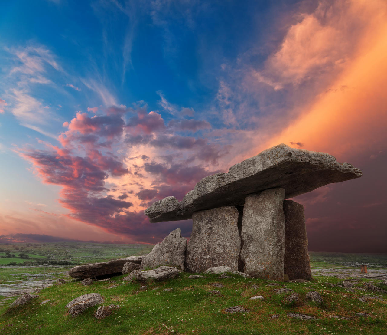 Dolmen Sunset