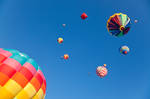 Vibrant Hot Air Balloons V by boldfrontiers