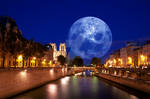 Paris Moon Light - Exclusive Stock by boldfrontiers
