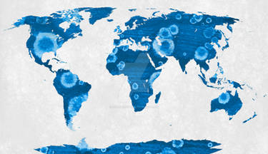 Blue Acrylic World - Exclusive Texture