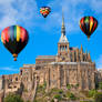 Hot Air Balloons of Mont Saint-Michel II