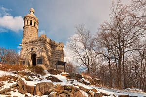 Winter Gettysburg Castle (freebie) by boldfrontiers