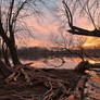 Potomac River Sunset - Edwards Ferry