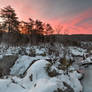 Great Falls Winter Twilight