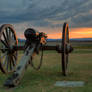 Gettysburg Cannon Sunset II