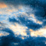 Celestial Grunge Clouds