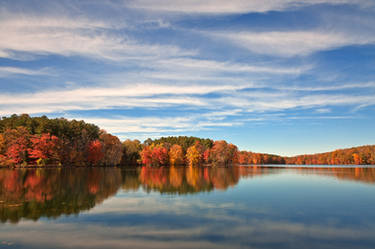 Autumn Liberty Reservoir