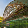 Rusted Sunset Bridge