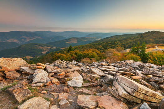 Spruce Knob Mountain Sunset