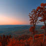 Shenandoah Twilight Overlook - Ruby Autumn