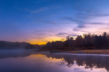 Pendleton Dawn Fantasy Lake