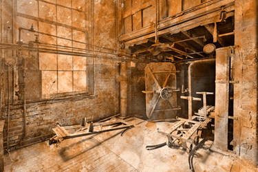 Vintage Acrylic Silk Mill by boldfrontiers
