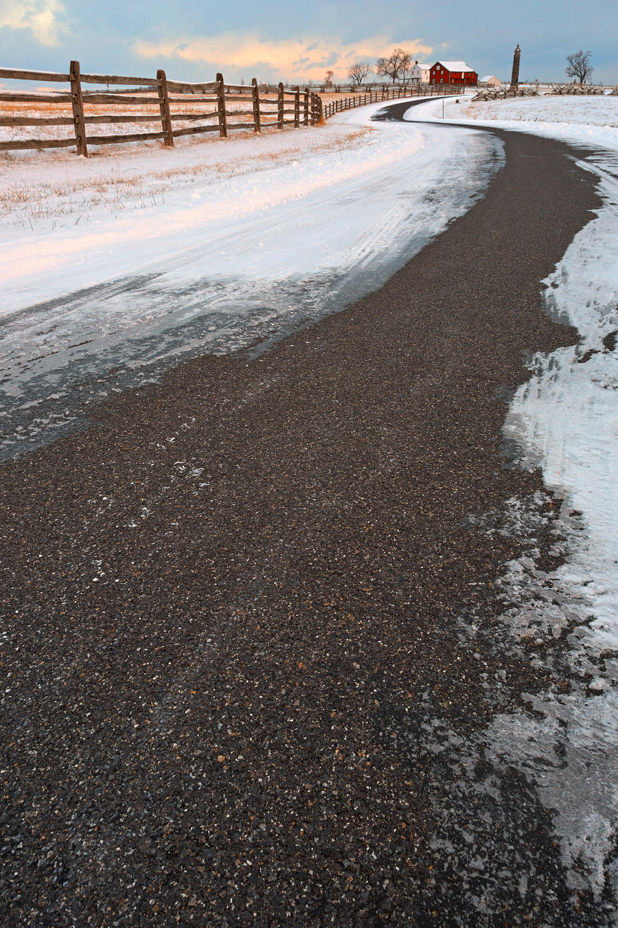 Winding Winter Road II