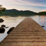Lake Placid Sunset Jetty (freebie)
