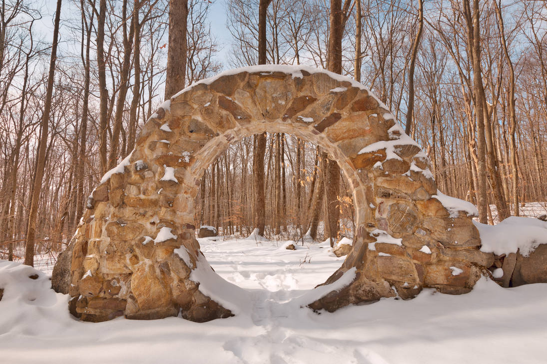 Winter Celtic Eye Trail by boldfrontiers