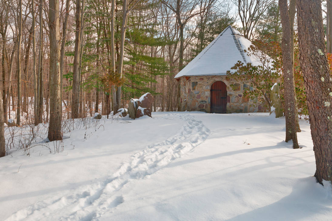 Winter Chapel Trail by boldfrontiers