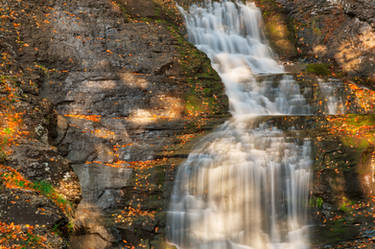 Sunbathed Raymondskill Falls