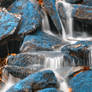 Blue Moss Waterfall