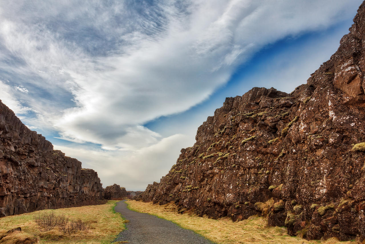 Thingvellir Rift Trail by boldfrontiers on DeviantArt