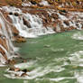 Hraunfossar River Cascades