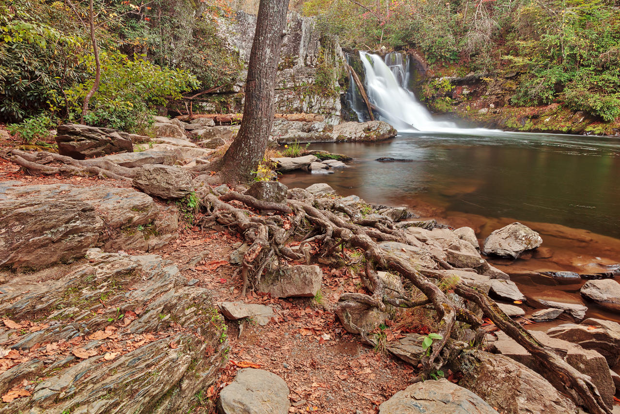 Rugged Abrams Falls by boldfrontiers
