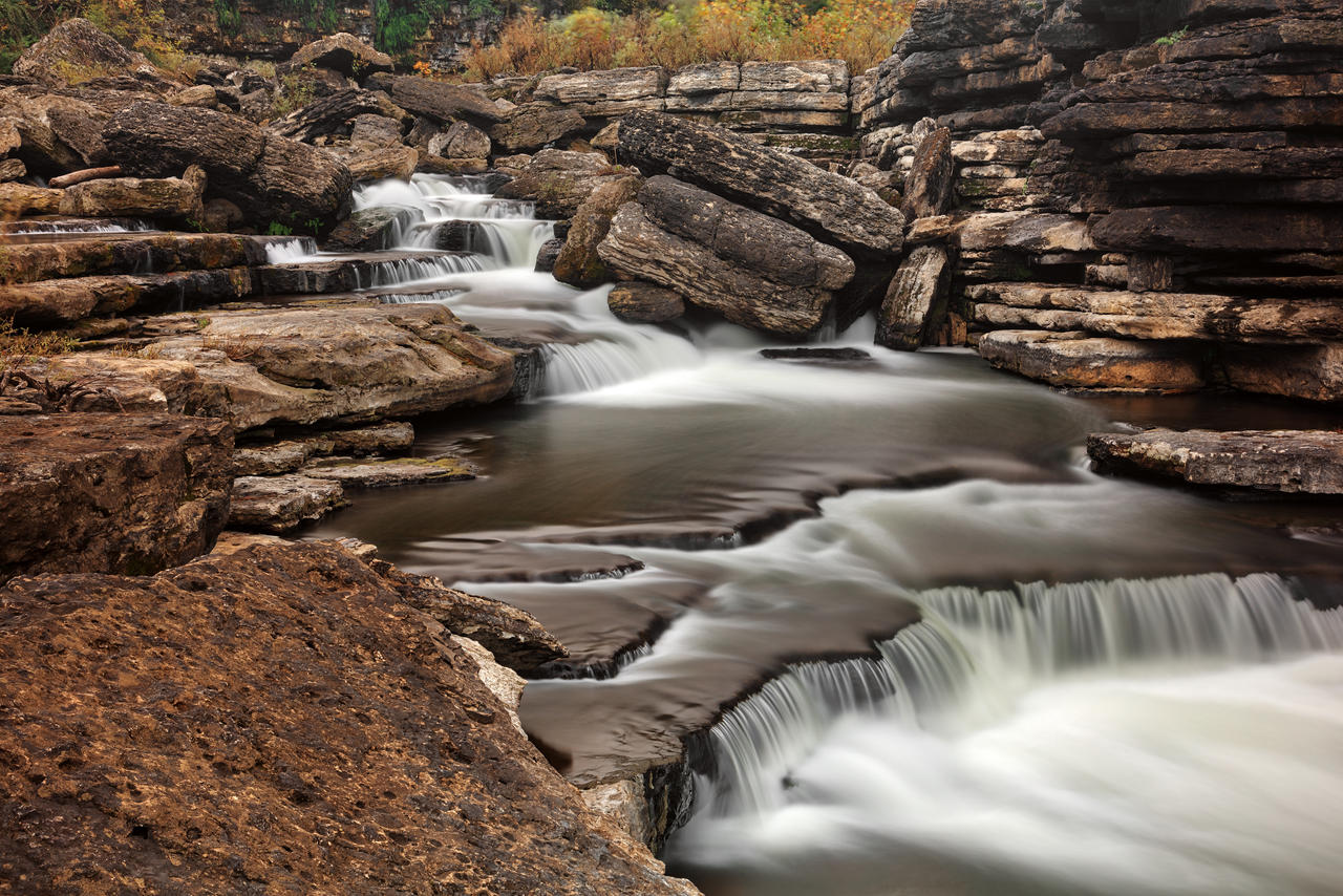 Rugged Caney Fork Cascades by boldfrontiers