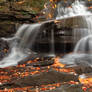 Splitting Autumn Falls of Garden Creek