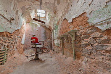 Barber Prison Cell II by boldfrontiers