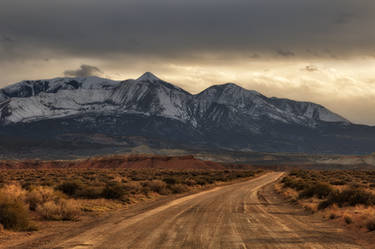 Hanksville Country Road