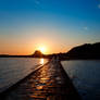 Saint-Malo Sunset Path