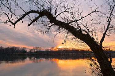 Potomac River Sunset IV - Edwards Ferry