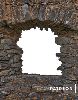 Auchindoun Castle Frame (Exclusive Patreon Precut)