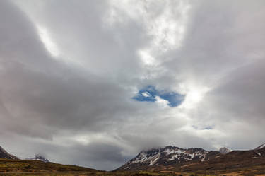 Iceland Mountain Cloudscape