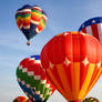 Vibrant Hot Air Balloons VII