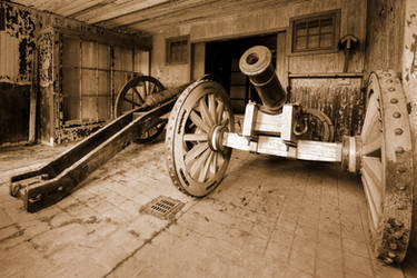 Old Farm Cannons by boldfrontiers