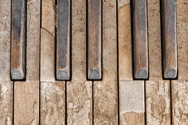 Old Piano Keys