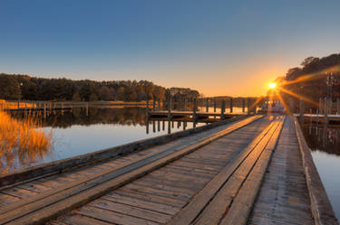 Waterfront Sunset - Saint Michaels