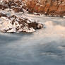 Rugged Winter River - Great Falls