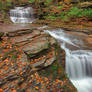 Autumn Buttermilk Gorge Falls
