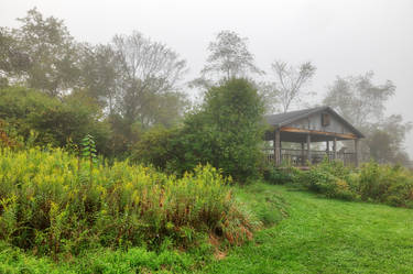 Misty Old Crow Lookout