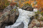 Autumn Potomac Rapids - Olmsted Island by boldfrontiers