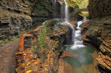 Gorge Waterfall Trail - Watkins Glen