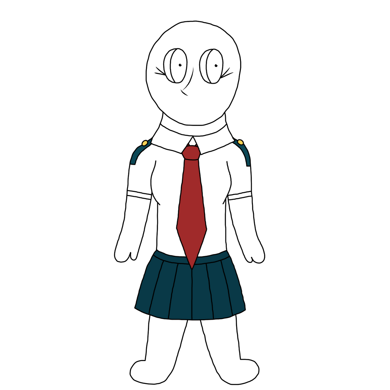 F2U Chibi Female BNHA Base by Aniahmator on DeviantArt