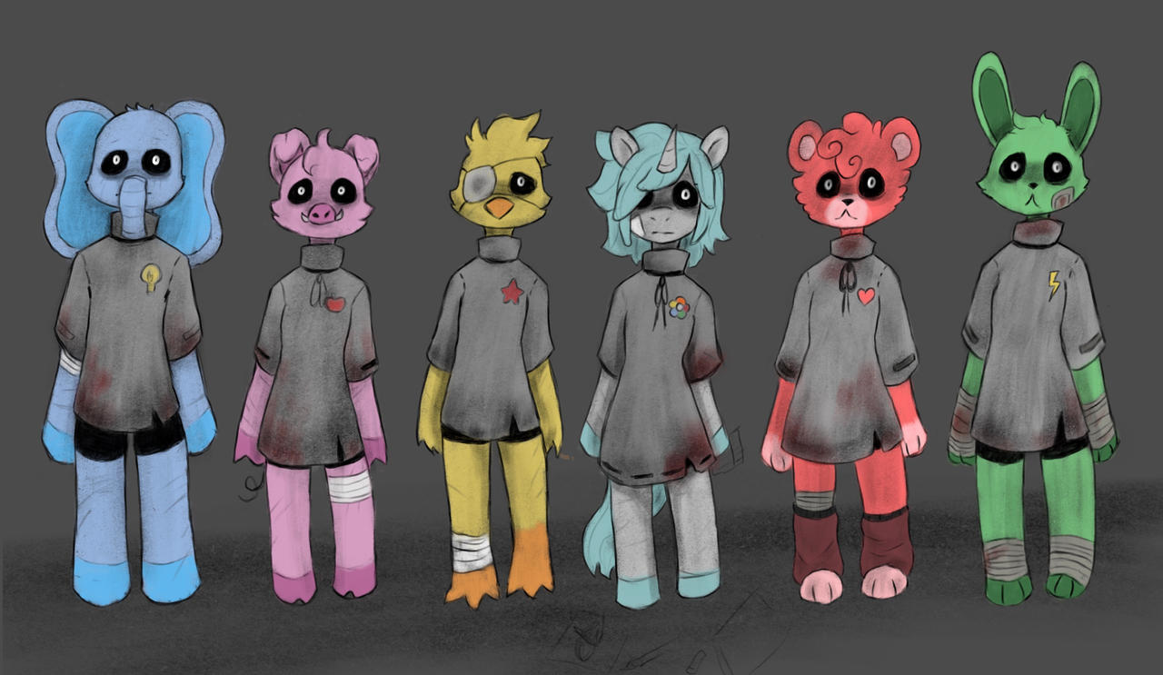 Smiling Critters Renders Smiling critters by Noire023 on DeviantArt