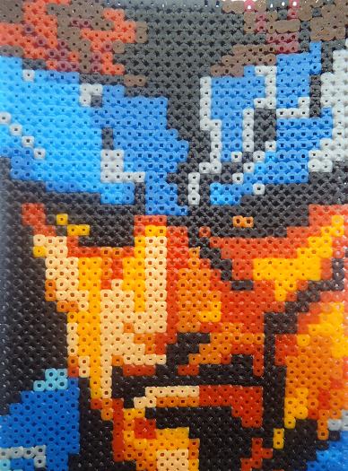 Solid snake hama beads mini