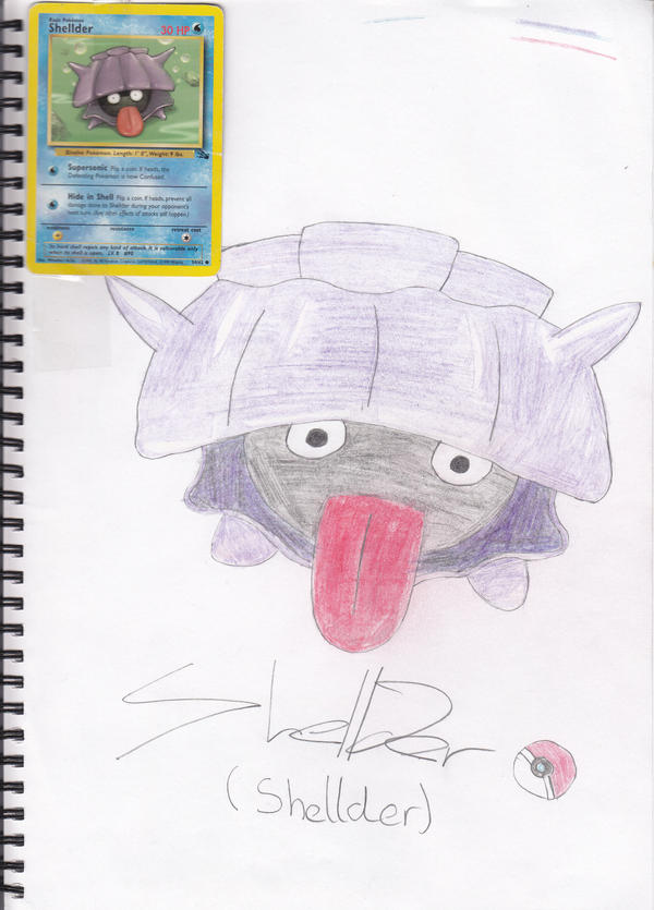 Pokemon-Shellder by Zukofan121 on DeviantArt