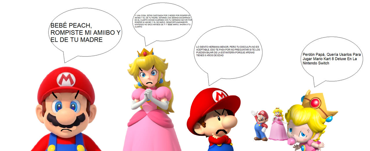 Baby Peach Rompe Los Amiibos De Sus Padres By Ttafartfan On Deviantart Baby Peach Rompe Los Amiibos De Sus Padres By Ttafartfan On Deviantart