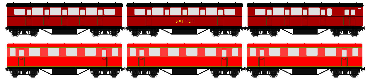 Los Vagones de Pasajeros de TTAF Tijuana