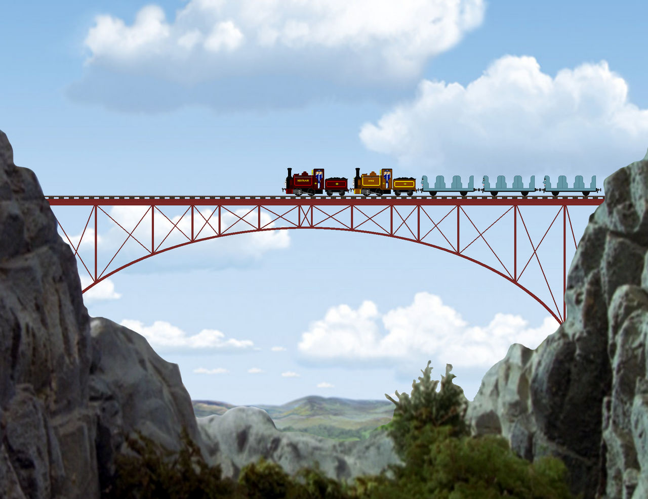 Cruzando El Puente de Hierro