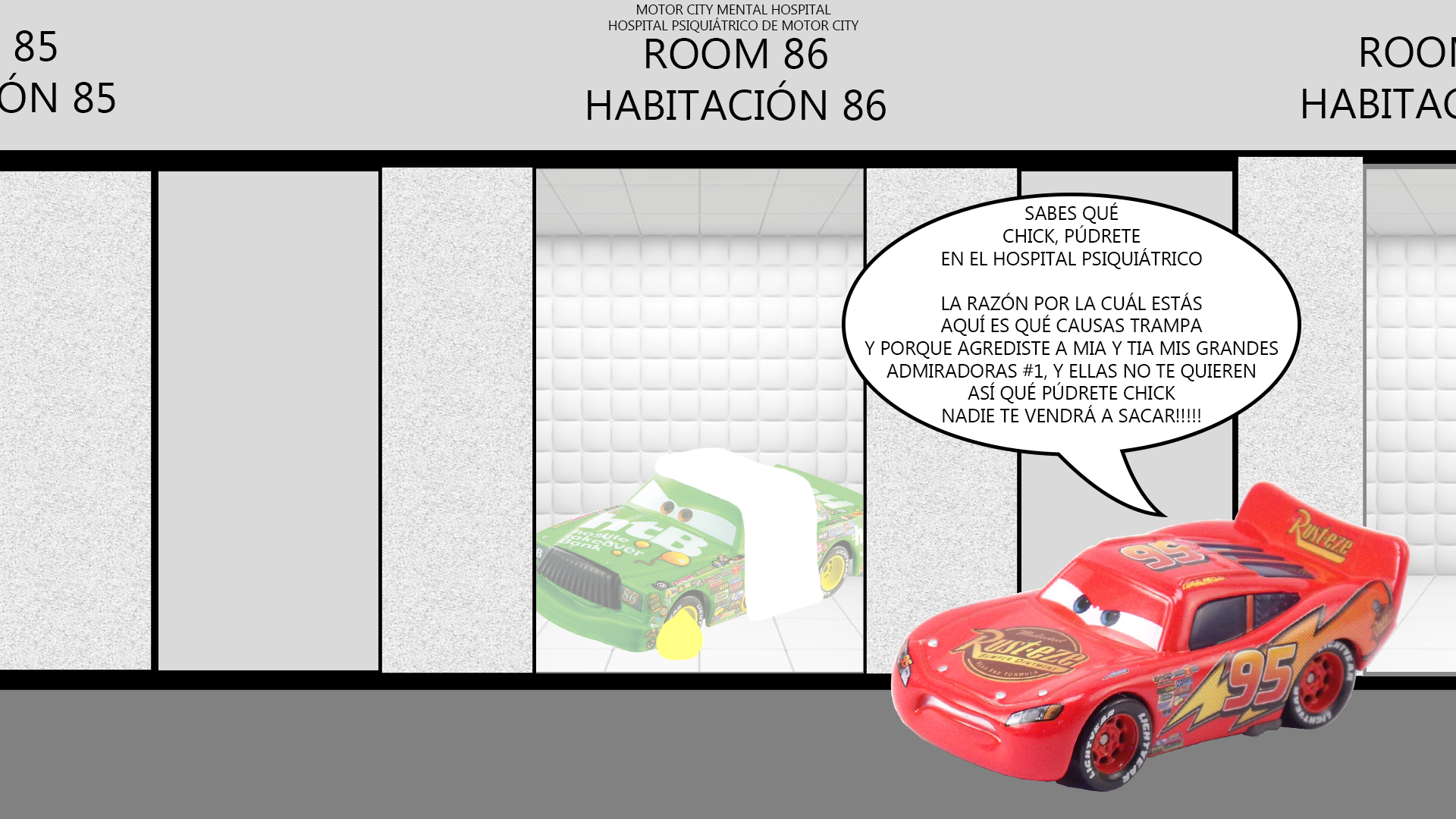 Chick Hicks At The Mental Hospital